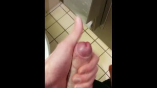 public restroom masturbation 1