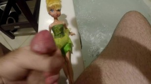 Cumming all over my Sister's Tinker Bell