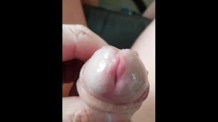 Precum slow foreskin