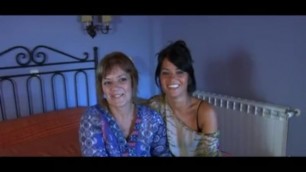 Mother Delia Rosa And Daughter Jazmina From Tenerife Having Threesome