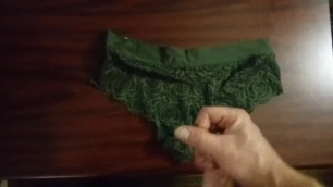 Huge Cumshot into Panties