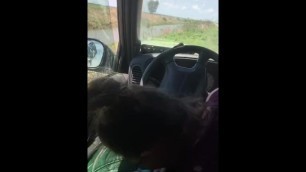 Blowjob on the backroads