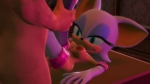 Rouge the bat gets fucked by a dude