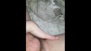 Masturbating and fingering my ass