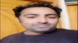 Omer Malik gay masturbate his self in messenger call video