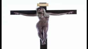 Female Jesus Crucified Naked German Audio