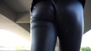 sexy_ass_in_tight_leather_pants_walking_720p