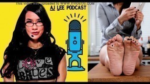 AJ Lee exposes her feets! - Podcast 001