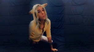 PikaGirl needs company on the bed