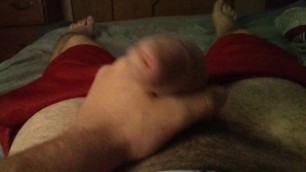 Showing off small cock for daddy