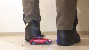 Worker Stomping Toy Car 4
