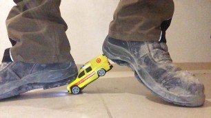 Worker Stomping Toy Car 3