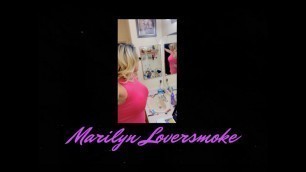 Goddess Marilyn Loversmoke Mirror Tease