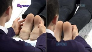 Asian nylon feet TV