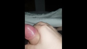 Masturbating my small penis Day 1