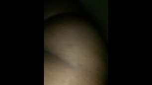 Fat ass bouncing on cock