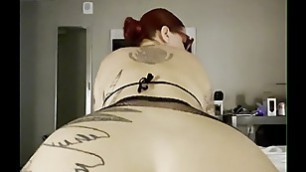 Big booty Mexican rides and sucks boyfriend in hotel room