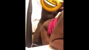 BBC ram black stallion in bathroom